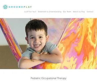 Groundplaytherapy.com(Groundplay Therapy Works) Screenshot