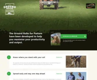 Groundrules.com.au(The Ground Rules) Screenshot