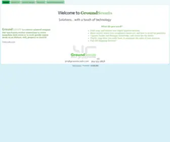 Groundscouts.com(GroundScouts) Screenshot