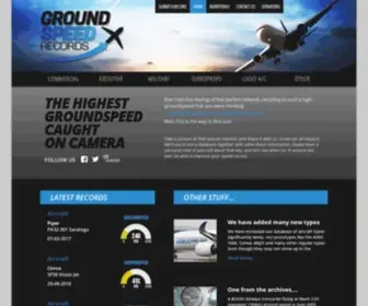 Groundspeedrecords.com(THE HIGHEST GROUNDSPEED CAUGHT ON CAMERA) Screenshot