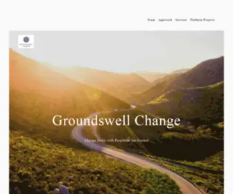 Groundswellchange.com(Groundswell Change LLC) Screenshot