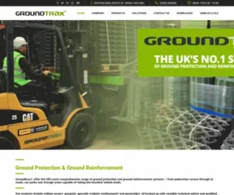 Groundtrax.com(Ground Protection and Reinforcement) Screenshot