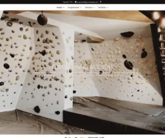 Groundupsg.com(Ground Up Climbing) Screenshot