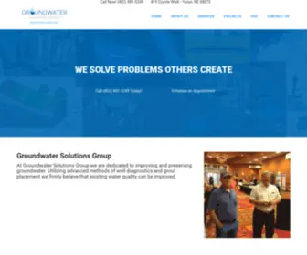 Groundwatersolutionsgroup.com(Groundwater Solutions Group) Screenshot