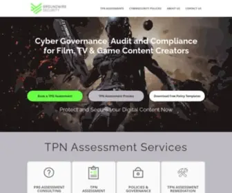 Groundwiresecurity.com(TPN ISOCybersecurity Audit) Screenshot