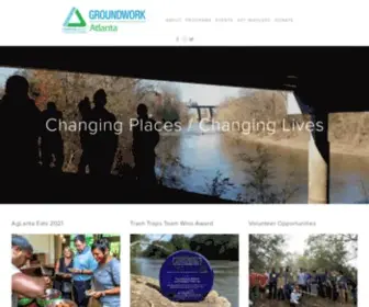 Groundworkatlanta.org(Groundwork Atlanta) Screenshot
