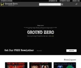 Groundzeromedia.org(Ground Zero with Clyde Lewis) Screenshot