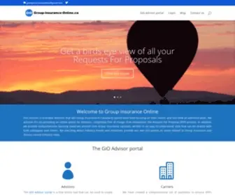 Group-Insurance-Online.ca(Group insurance Online) Screenshot