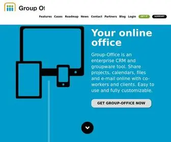 Group-Office.com(CRM) Screenshot