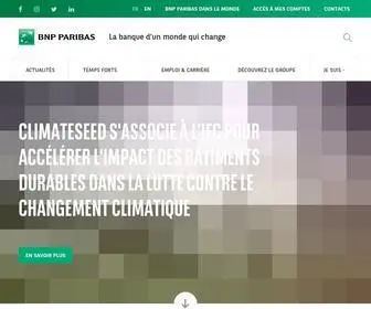 Group.bnpparibas(Banque BNP Paribas) Screenshot