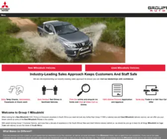 Group1Mitsubishi.co.za(Competitive Pricing) Screenshot