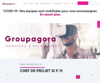 Groupagora.fr(Ingénierie) Screenshot