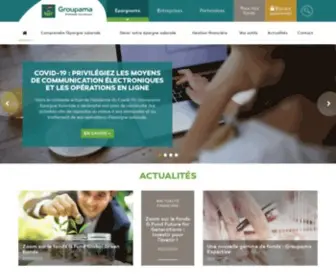 Groupama-ES.fr(Épargnants) Screenshot
