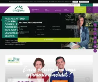 Groupama-Gan-Recrute.com(Site de recrutement du groupe Groupama) Screenshot