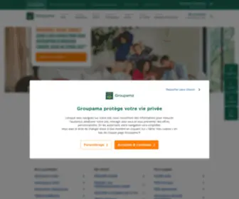 Groupama.fr(Assurance particuliers & professionnels) Screenshot