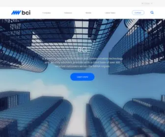 Groupbci.com(BCI Group) Screenshot