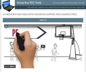 Groupbuyseotools.info(Group Buy SEO Tools) Screenshot