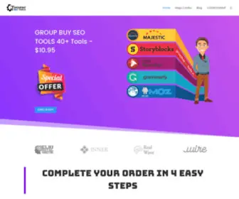 Groupbuysseotools.com(Group Buy Seo Tools) Screenshot