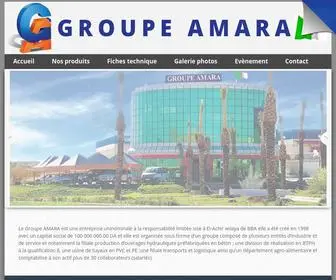 Groupe-Amara.com(Groupe Amara) Screenshot