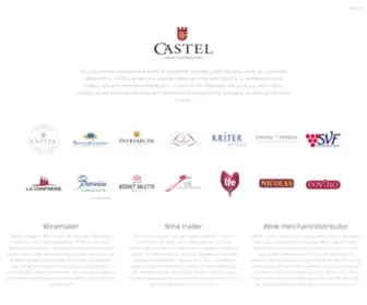 Groupe-Castel.com(CASTEL Familial et international) Screenshot