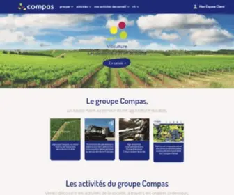 Groupe-Compas.com(Groupe Compas) Screenshot