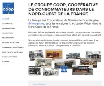 Groupe-Coop.coop(Ouest)) Screenshot