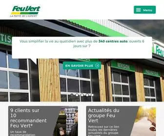 Groupe-Feuvert.info(Groupe Feu vert) Screenshot