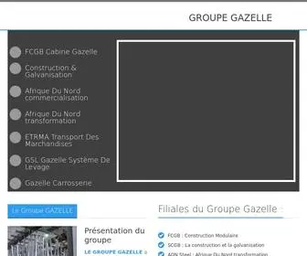 Groupe-Gazelle.com(GAZELLE) Screenshot