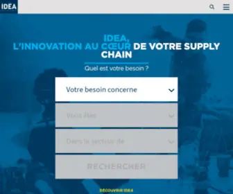 Groupe-Idea.com(L'innovation au cœur de votre supply) Screenshot