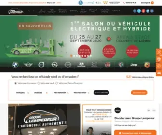 Groupe-Lempereur.com(Groupe Lempereur) Screenshot