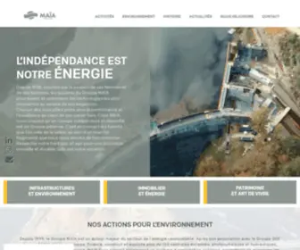 Groupe-Maia.com(Groupe Maia) Screenshot