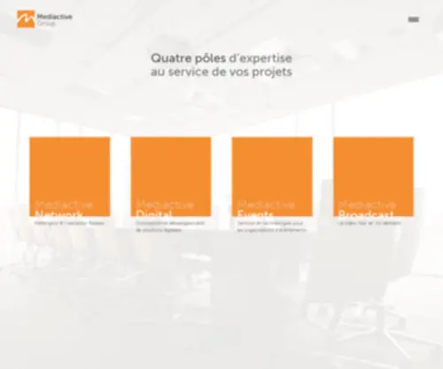 Groupe-Mediactive.fr(Groupe Mediactive) Screenshot