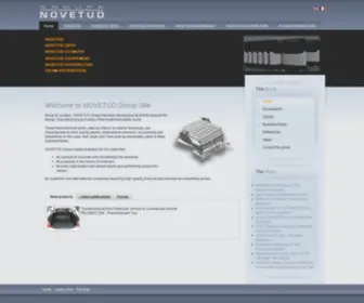 Groupe-Novetud.com(Accueil) Screenshot
