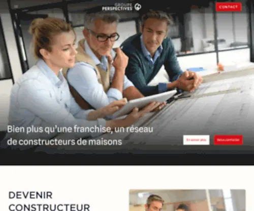 Groupe-Perspectives.com(Réseau) Screenshot
