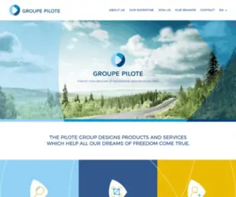 Groupe-Pilote.com(Groupe) Screenshot