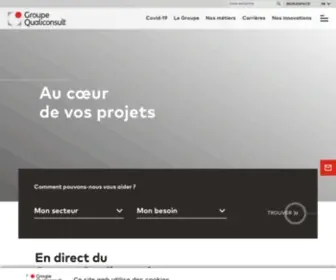 Groupe-Qualiconsult.fr(Accueil Qualiconsult) Screenshot