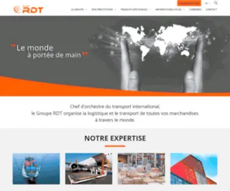 Groupe-RDT.com(Groupe RDT) Screenshot