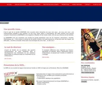 Groupe-Sodifram.com(Groupe Sodifram) Screenshot