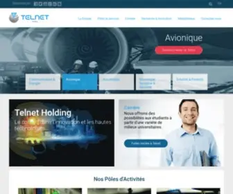 Groupe-Telnet.com(Groupe TELNET) Screenshot
