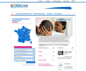 Groupe-Ugecam.fr(Soins de suite) Screenshot