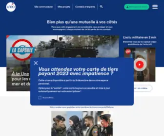 Groupe-Uneo.fr(Accueil Portail Unéo) Screenshot