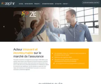 Groupe-Zephir.fr(ZÉPHIR) Screenshot