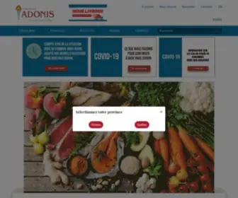 Groupeadonis.ca(Marché) Screenshot