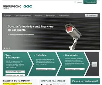 Groupecho.com(Groupecho Canada) Screenshot