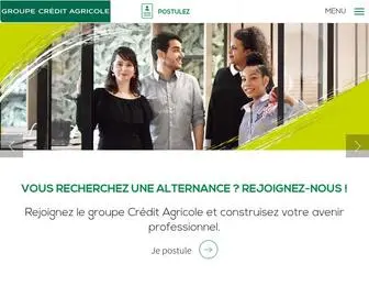 Groupecreditagricole.jobs(Accueil – Recrutement Groupe Crédit Agricole) Screenshot