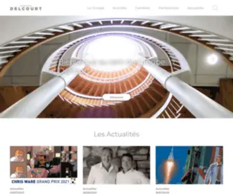 Groupedelcourt.com(Edition Delcourt) Screenshot