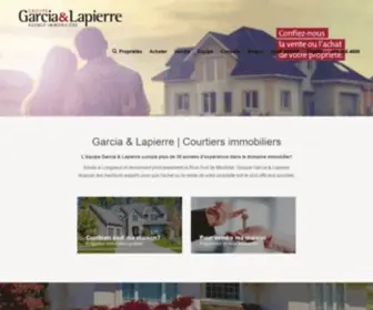 Groupegarcialapierre.com(Courtier & agent immobilier Longueuil & Rive) Screenshot