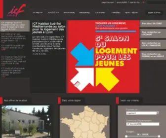 Groupeicf.fr(Location logement HLM) Screenshot