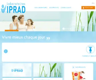 Groupeiprad.com(Soins naturels) Screenshot