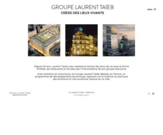 Groupelt.fr(Groupe Laurent Taïeb) Screenshot